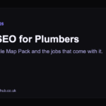 Local SEO for plumbers — rank in the Google Map Pack
